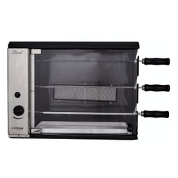 Churrasqueira a Gás de Bancada Vertical 3 Espetos Gn 220v Stand - 2