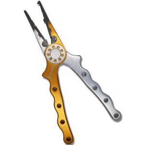 Alicate de Pesca Multiuso Alumínio Jignesis Fap-053 Roxo