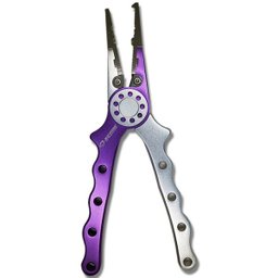 Alicate de Pesca Multiuso Alumínio Jignesis Fap-053 Roxo - 4