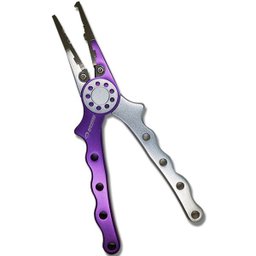 Alicate de Pesca Multiuso Alumínio Jignesis Fap-053 Roxo - 3