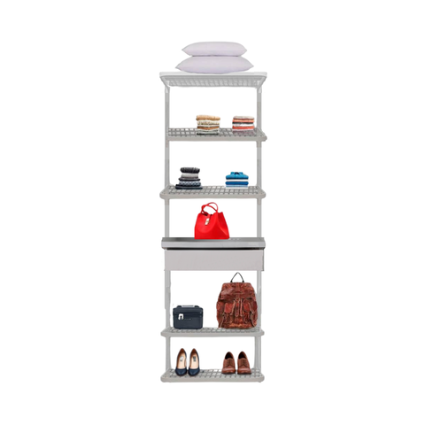 Closet Aramado - Linear Clr 252 com Gaveta - 0,70m - Branco