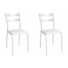 Cadeira Sala de Jantar Bali 2c141br Aço Kit 2 Un Branco/ano Branco - Kappesberg - 1