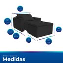 Ver imagem 7 de Poltrona Cama com Puff para Sala Confortavél Moderna Suede