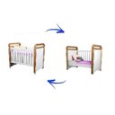 Ver mais imagens de Quarto de Bebê Completo com Cômoda, Berço e Cama Babá com Cama Auxiliar Carolina Baby