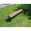 Ver imagem 4 de Banco em Madeira Plástica Ecológica sem Encosto - 1,05m