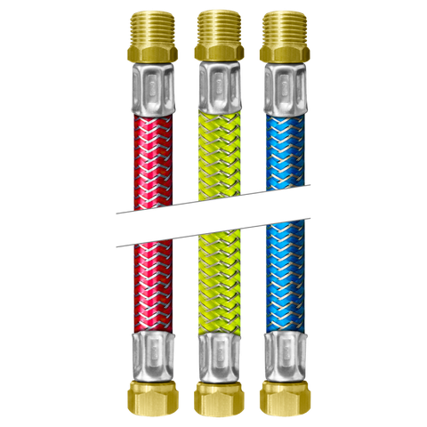 Kit Instalação Aquecedores a Gás (m) 1/2"pol X (f) 1/2"pol - Big - 40cm 3117 41 Roco