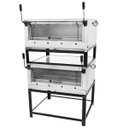 Ver imagem 1 de Forno Roma Venâncio 90 cm de Lastro a Gás Duplo Inox com Pedra Refratária FIRIDI90