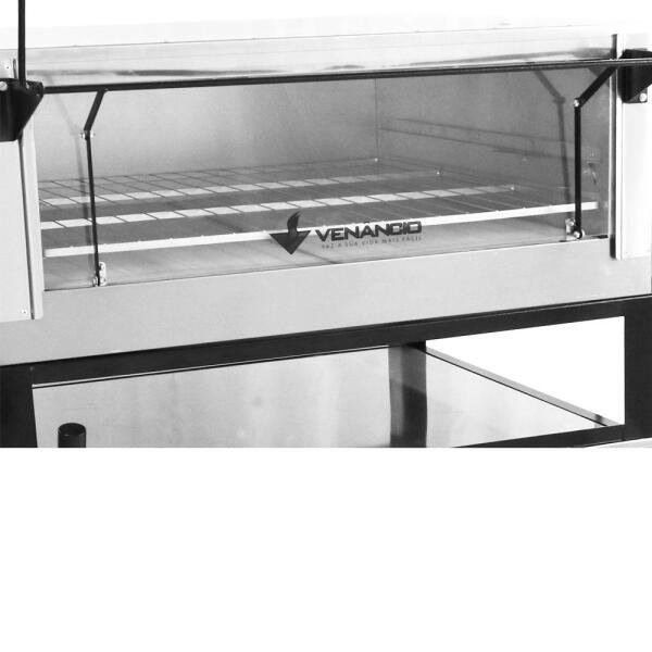 Forno Roma Venâncio 90 cm de Lastro a Gás Duplo Inox com Pedra Refratária FIRIDI90 - 2