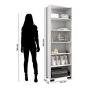 Ver imagem 3 de Livreiro Ambiente Office Branco Trama - Móveis Leão