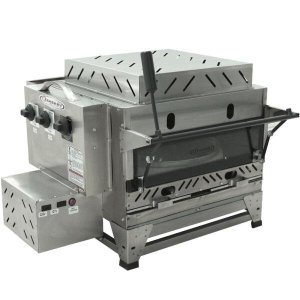 Forno de Assar Pizza Itajobi 55x56,5cm com 2 Infravermelhos Refratário Giratório