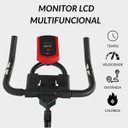 Ver imagem 5 de Bicicleta Ergométrica Spinning Profissional Mecânica 6 Kg Suporta 120 Kg Importway Iwf016