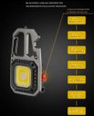 Ver imagem 5 de Mini Lanterna Kapbom Ka-L1114 LED USB-C Multifunções: Ímã, Abridor e Chaves