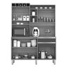 Kit Armário Cozinha Smart 05 Portas Cod. 6005 Freijo/Off White Vitamov - 3