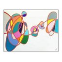 Ver imagem 2 de Quadro Abstrato Colorido Pintado A Mão