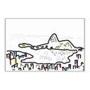 Ver imagem 2 de Quadro Tela Abstrato Sala Pintado Rio De Janeiro Pintura