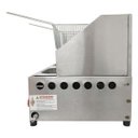 Ver mais imagens de Fritadeira Profissional a Gás Alcamar 2 Cubas 5 Litros com Tampa FPCT-02