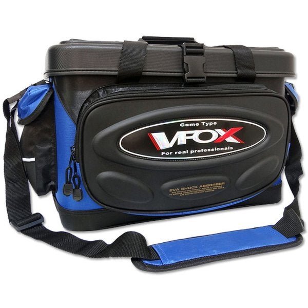 Bolsa Maleta Pesca V Fox VD-502 - 25 Litros Porta Tralha Azul - 2