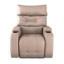 Ver imagem 7 de Poltrona do Papai Cris 84cm Reclinável Manual Courino Bege - Sallar Home