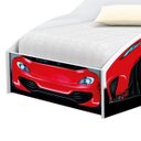 Ver imagem 2 de Cama Carro Solteiro com Bau Vermelho Vitamov