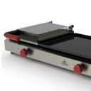 Ver imagem 2 de Chapa Sanduicheira Dupla a Gás Progás Inox 2 Prensas PR-1100GN