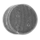 Ver imagem 1 de Kit 10 Discos de Lixa Abrasivos Telados com Sistema de Fixação para Lixadeiras 150mm Grão 80 - Starf