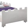 Mini Cama Infantil Casinha Magia Branco/Rosa Vitamov - 4