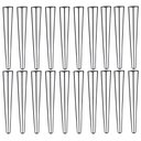 Ver imagem 1 de Kit 20 Pés de Metal 60 CM Hairpin Legs Mesa de Canto Aparador Preto