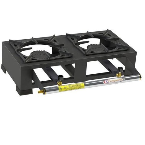 Fogão de Mesa Itajobi 2 Bocas Simples Alta Pressão