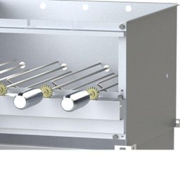 Churrasqueira Itagrill Plus Luxo Itajobi Inox 4 Espetos Elétricos Giratório - 2