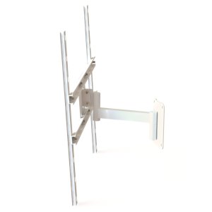 SUPORTE TV 10" a 65" VESA 600X400 3 MOV BRANCO