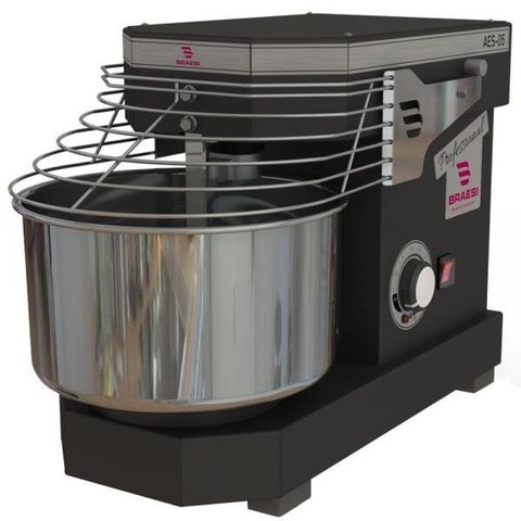 Amassadeira Espiral 5kg Braesi Bivolt AES-05 Preta