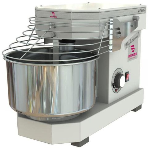 Amassadeira Espiral 5kg Braesi Bivolt AES-05 Branca