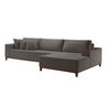 Sofá 4 Lugares com Chaise Linho 290cm Grécia - 3