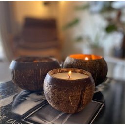 Kit Vela Sustentável e Vegana de Bambu e Capim-limão - 3