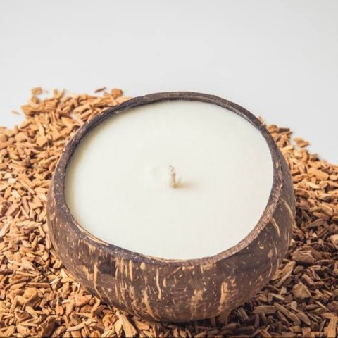 Vela Sustentável e Vegana 100% Natural de Maracujá