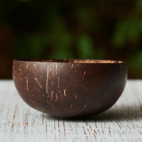 Bowl de Coco Vegano - 100% Natural (cumbuca/tigela)