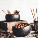 Ver imagem 3 de Kit 8 Cumbuca /tigela /bowl de Coco Natural