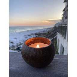 Vela Sustentável e Vegana 100% Natural de Capim-limão - 3