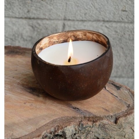 Vela Sustentável e Vegana 100% Natural de Capim-limão