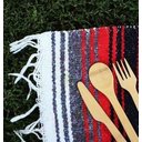 Ver imagem 3 de Kit de Talheres de Bambu Sustentáveis e Naturais com Estojo