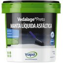 Ver imagem 1 de Manta Líquida Asfáltica Vedalage Preto 18 Kilos - V0317895 - Viapol Viaflex Preto Vedalage 18kg - V0