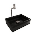 Ver imagem 1 de Cuba Pia Banheiro Torino Torneira DL08 Valvula Inox Click Preto