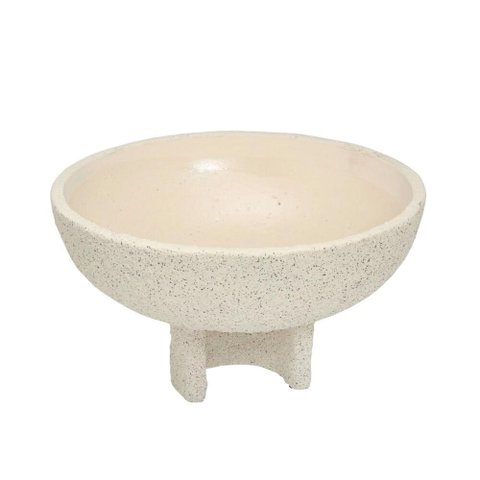 Centro de Mesa Decorativo em Cimento 24,5cm Espressione