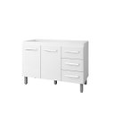 Ver imagem 2 de Balcão para Pia 1,20 Bianca - Branco