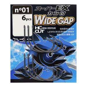 Anzol para Pesca Wide Gap V-fox Robalo em Aço Carbono #1/0