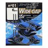 Anzol para Pesca Wide Gap V-fox Robalo em Aço Carbono #1/0 - 1