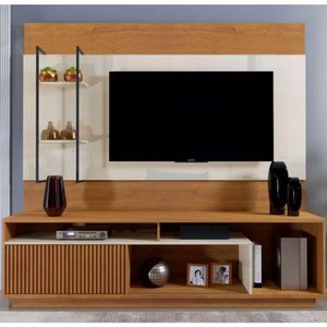 Home Granada sem Led para Tv até 65 Polegadas Naturalle/off White - Mavaular