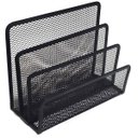 Ver imagem 5 de Conjunto Kit Escritório 4 Peças Organização Preto Aço [f102]