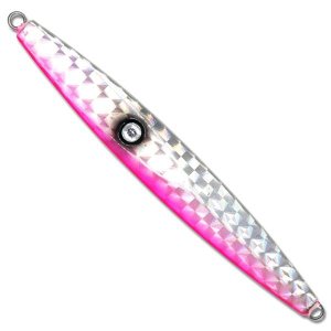 Isca Artificial Vj-005 40g 7,7cm Jumping Jig Vfox para Pesca #2 Rosa