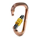 Ver imagem 1 de Mosquetão Hms 24KN Sideup Trava Rosca Bronze Ce En Nbr